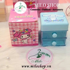 Hộp mini My melody 2 tầng đa năng đựng trang sức
