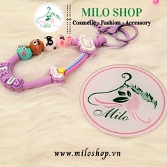 Móc khóa hoạt hình kèm chữ Beerus