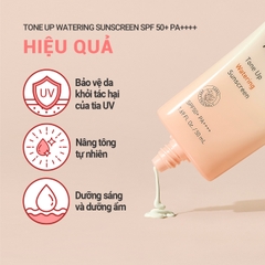 Kem chống nắng Innisfree Tone Up No Sebum Suncreen SPF50+ PA++++ (mẫu mới )- Hồng