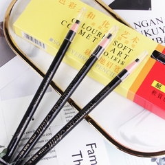 Chì kẻ chân mày và viền mắt dạng xé Coloured Soft Cosmetic Art Aolili (Black 01)
