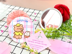 Gương tròn make up mini hình cute