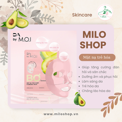 Mặt nạ bơ tinh khiết Hydrogel Da By M.O.I trẻ hóa - 38g (màu hồng)