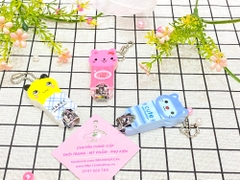 Móc khóa cắt bấm móng tay hình thú cute