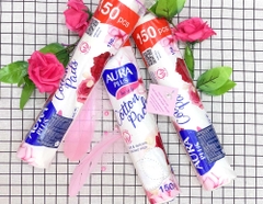 Bông tẩy trang Aura plus beauty - 150 miếng