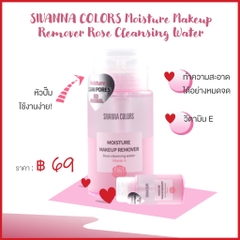 Nước tẩy trang Sivanna Colors Moisture Makeup Remover - 180ml