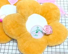 Đệm lót ngồi, tựa lưng hình bông hoa