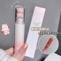 Son kem lì Gege Bear Lip Glaze - 3g (nắp gấu cute)