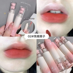 Son kem lì Gege Bear Lip Glaze - 3g (nắp gấu cute)