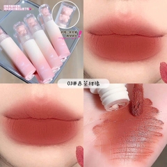 Son kem lì Gege Bear Lip Glaze - 3g (nắp gấu cute)