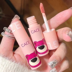 Son kem gấu dâu Lotso - Cace Berry Bear Matte Lip Mud - 3g (set 3 cây son)