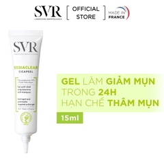 Gel chấm mụn SVR Sebiaclear Cicapeel làm giảm mụn viêm sưng - 15ml