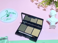 Phấn bột tạo khối và tán chân mày Lameila 3 Color Eyebrow Powder (hộp đen mini)