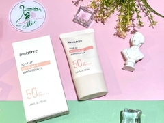Kem chống nắng Innisfree Tone Up No Sebum Suncreen SPF50+ PA++++ (mẫu mới )- Hồng