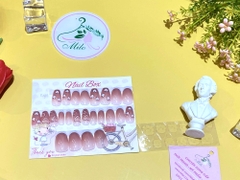 Set 24 móng giả nhiều họa tiết