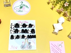 Set 24 móng giả nhiều họa tiết
