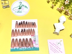 Set 24 móng giả nhiều họa tiết