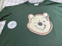 Áo thun cotton hình gấu cute mix màu