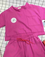 Set bộ đùi xốp gân áo có túi