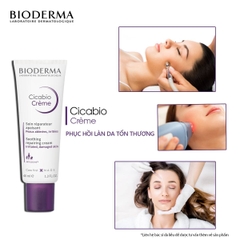 Kem dưỡng Bioderma Cicabio Creme hỗ trợ phục hồi da tổn thương - 40ml