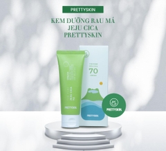Kem dưỡng rau má Pretty Skin The Pure Jeju Cica 70 Cream - 50ml