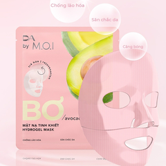 Mặt nạ bơ tinh khiết Hydrogel Da By M.O.I trẻ hóa - 38g (màu hồng)