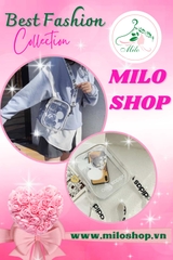 Túi đeo chéo Mickey trong suốt