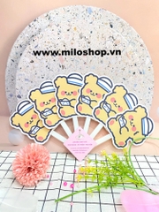 Quạt nhựa cầm tay xếp lại hình cute