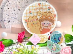 Quạt gấp tự bung mini hoạt hình cute