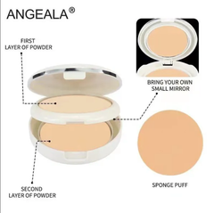 Phấn phủ 2 tầng Angeala - 20g (nội địa Trung)
