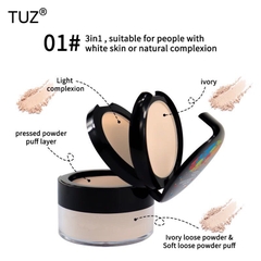 Phấn phủ makeup Tuz Collagen 3 in 1 (nội địa Trung) - Tone 02