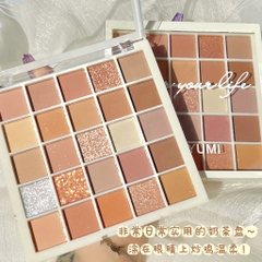 Phấn mắt 25 ô Xiaoyumi Color Your Life (hộp trắng)