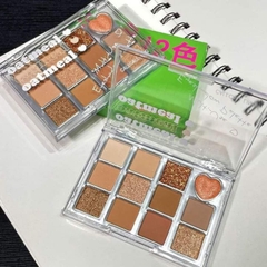 Phấn mắt 12 ô Xiaoyumi Oatmeal
