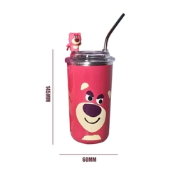 Ly giữ nhiệt gấu dâu Lotso - Toy Story 450ml