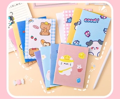 Sổ note mini size A7 (hoạt hình + sổ lò xo)