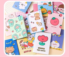 Sổ note mini size A7 (hoạt hình + sổ lò xo)