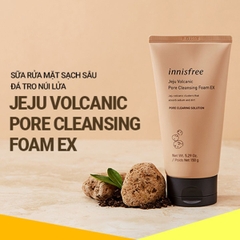 Sữa rửa mặt Innisfree Jeju Volcanic Pore Cleasing Foam - 150g