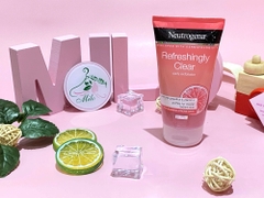Sữa rửa mặt Neutrogena Refresshingly Clear Daily Exfoliator Oil Free- 150ml (Hồng)