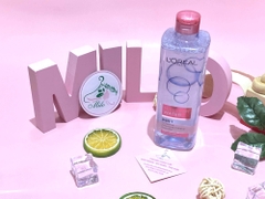 Nước tẩy trang Loreal Micellar Water 3 in 1 Moisturising- 400ml (màu hồng)