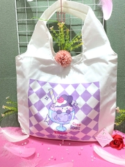 Túi tote vuông form bầu hình cute