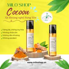 Xịt khoáng nghệ Hưng Yên Cocoon - 130ml