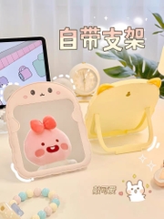 Gương makeup để bàn hình cừu con Mengshang cute