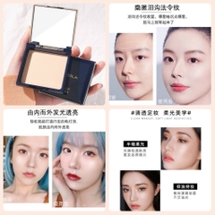 Phấn phủ dạng nén kiềm dầu Lameila Powder Care (hộp xanh dương) - 9.5g