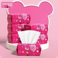 Khăn giấy đa năng gấu dâu Lotso (dạng gói rút) - Rose Bear