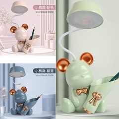 Đèn ngủ để bàn hình gấu Bearbrick có ống cắm bút
