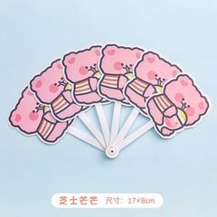 Quạt nhựa cầm tay xếp lại hình cute