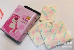 Băng cá nhân gấu dâu Lotso (hộp 40 miếng)