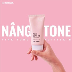 Kem chống nắng Pretty Skin Pink Tone Up Sun Cream SPF50+PA++++  - 70ml (hồng)