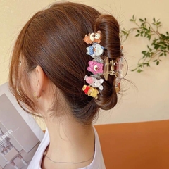 Kẹp tóc charm hoạt hình Disney (kiểu trong + kiểu đục)