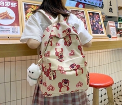 Balo Quảng Châu hình gấu dâu Lotso (size to)
