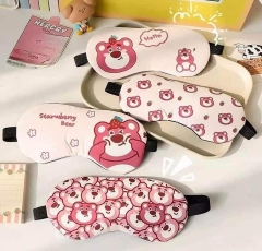 Bịt mắt ngủ gấu dâu Lotso có gel làm mát